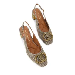 DAMES Kurt Geiger Gouden Hak Sandalen