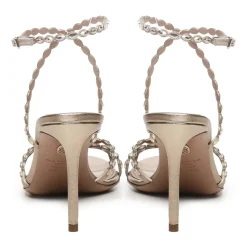 DAMES Aquazzura Sandalen^Gouden Kristal Stiletto Sandalen