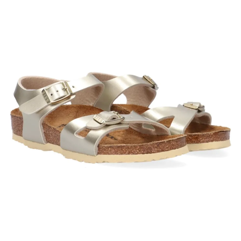 Birkenstock Gouden Metallic Sandalen