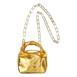 DAMES Stine Goya Gouden Micro Hobo Tas