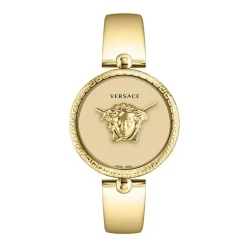 DAMES Versace Gouden Palazzo Roestvrijstalen Horloge