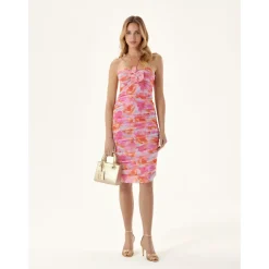 DAMES Kazar Gouden sandalen met volledige hak