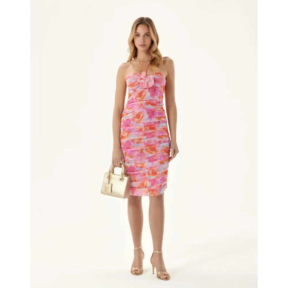 DAMES Kazar Gouden sandalen met volledige hak