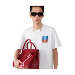 Heren Casablanca Shirts^Gradient Casa Logo T-Shirt