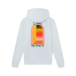 Heren Casablanca Gradient L'Arche Hoodie met capuchon
