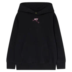 Off White Graphic Hooded Sweatshirt