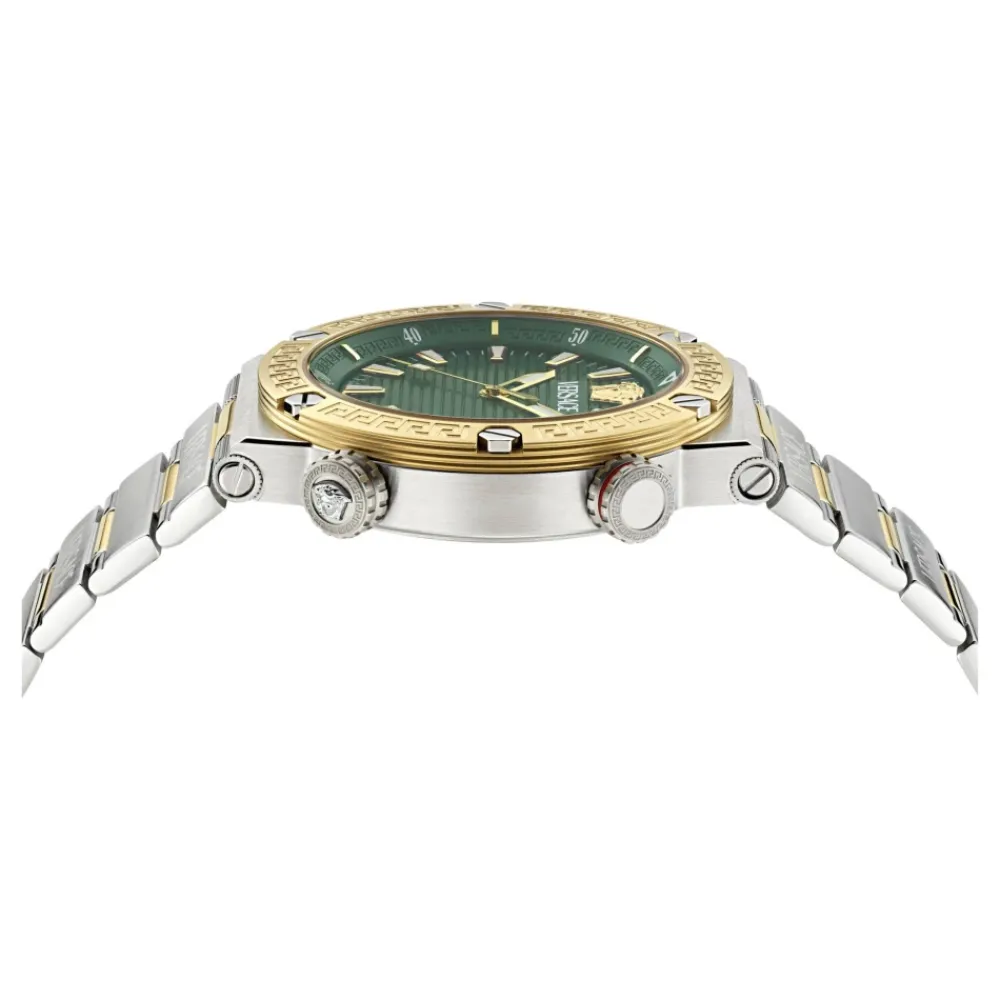 Heren Versace Horloges^Greca Logo Diver