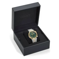 Heren Versace Horloges^Greca Logo Diver