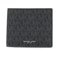 Heren Michael Kors Portefeuilles^Greyson Logo Slim Billfold Portemonnee