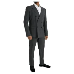 Heren Dolce & Gabbana Kostuums^Geruit Wol 2-Delig Pak