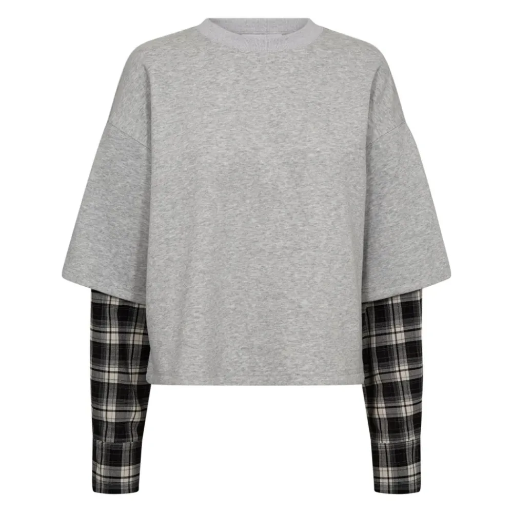 DAMES Haute L'Amitié Melangé Langarmshirt