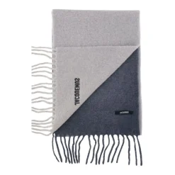 DAMES Jacquemus Grijze Alpaca-Wol Sjaal