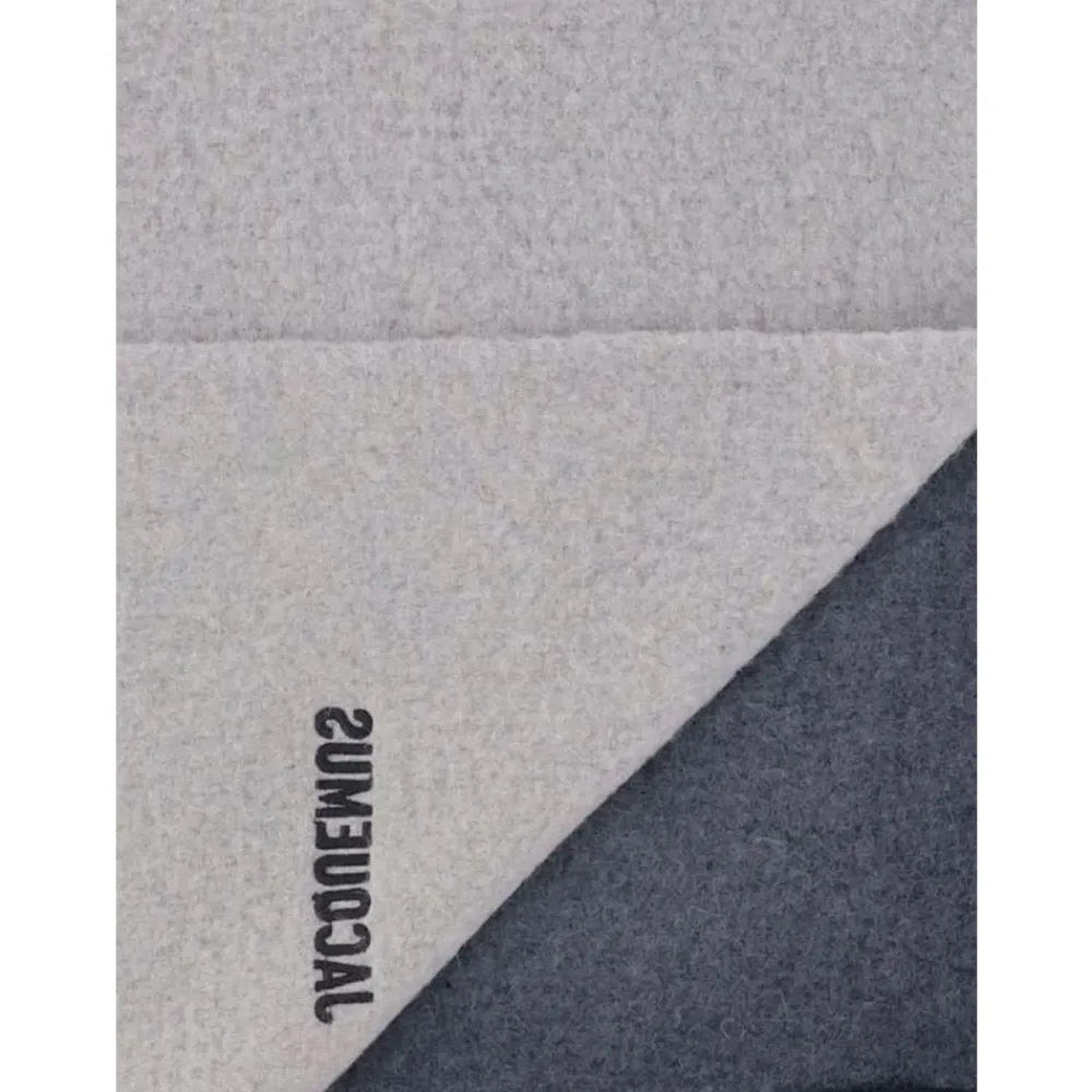 DAMES Jacquemus Grijze Alpaca-Wol Sjaal