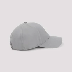 Heren Moncler Grijze Baseballpet Stijlvol Accessoire