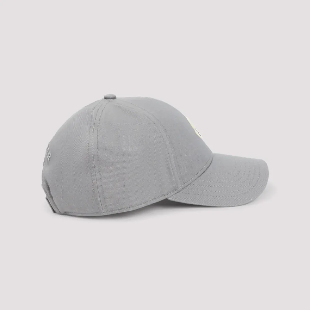 Heren Moncler Grijze Baseballpet Stijlvol Accessoire
