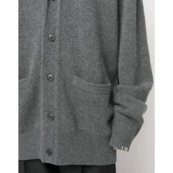 DAMES Extreme Cashmere Grijze Cashmere Cardigan Sweaters