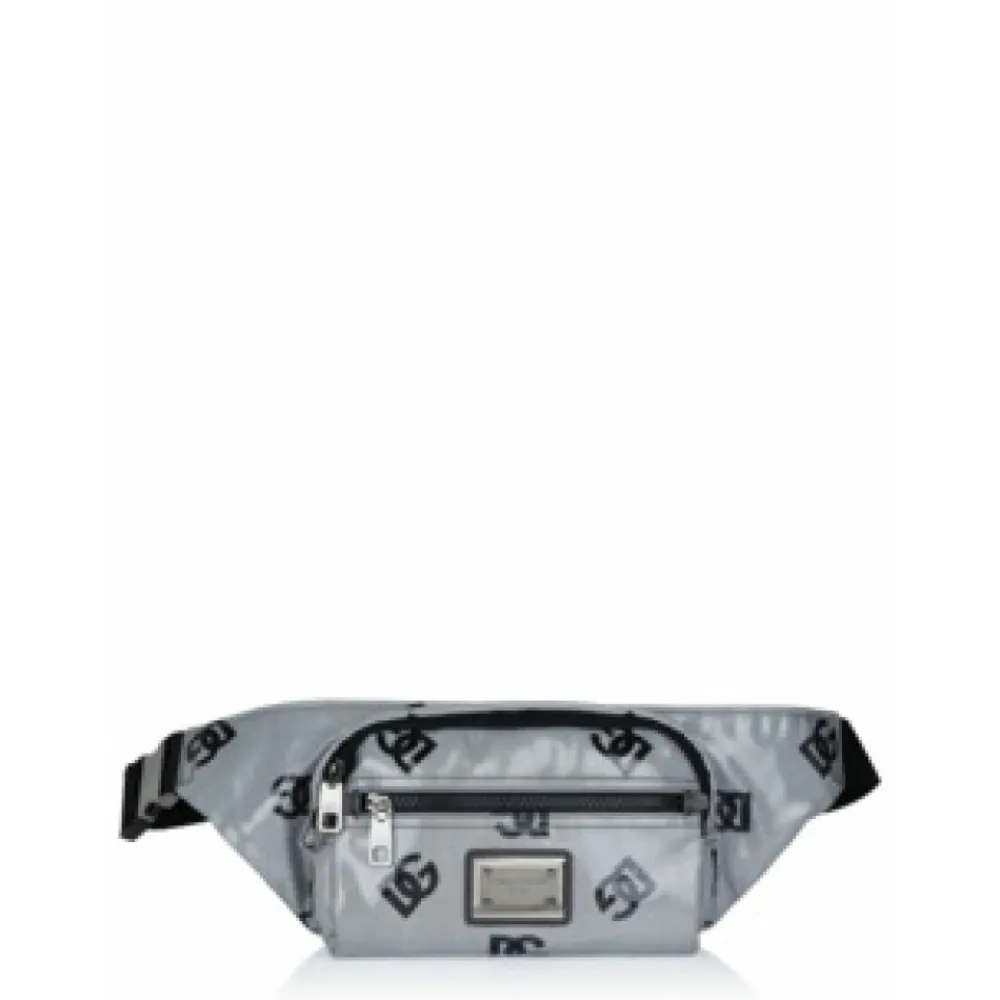 DAMES Dolce & Gabbana Heuptassen^Grijze Dames Tas, Tijdloos Design