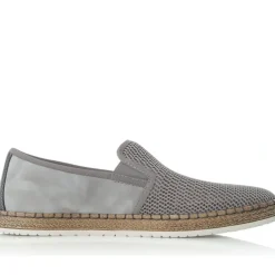 Heren Rieker Grijze Espadrilles