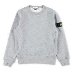 Stone Island Bovenkleding^Grijze Gebreide Crewneck Sweatshirt AW25