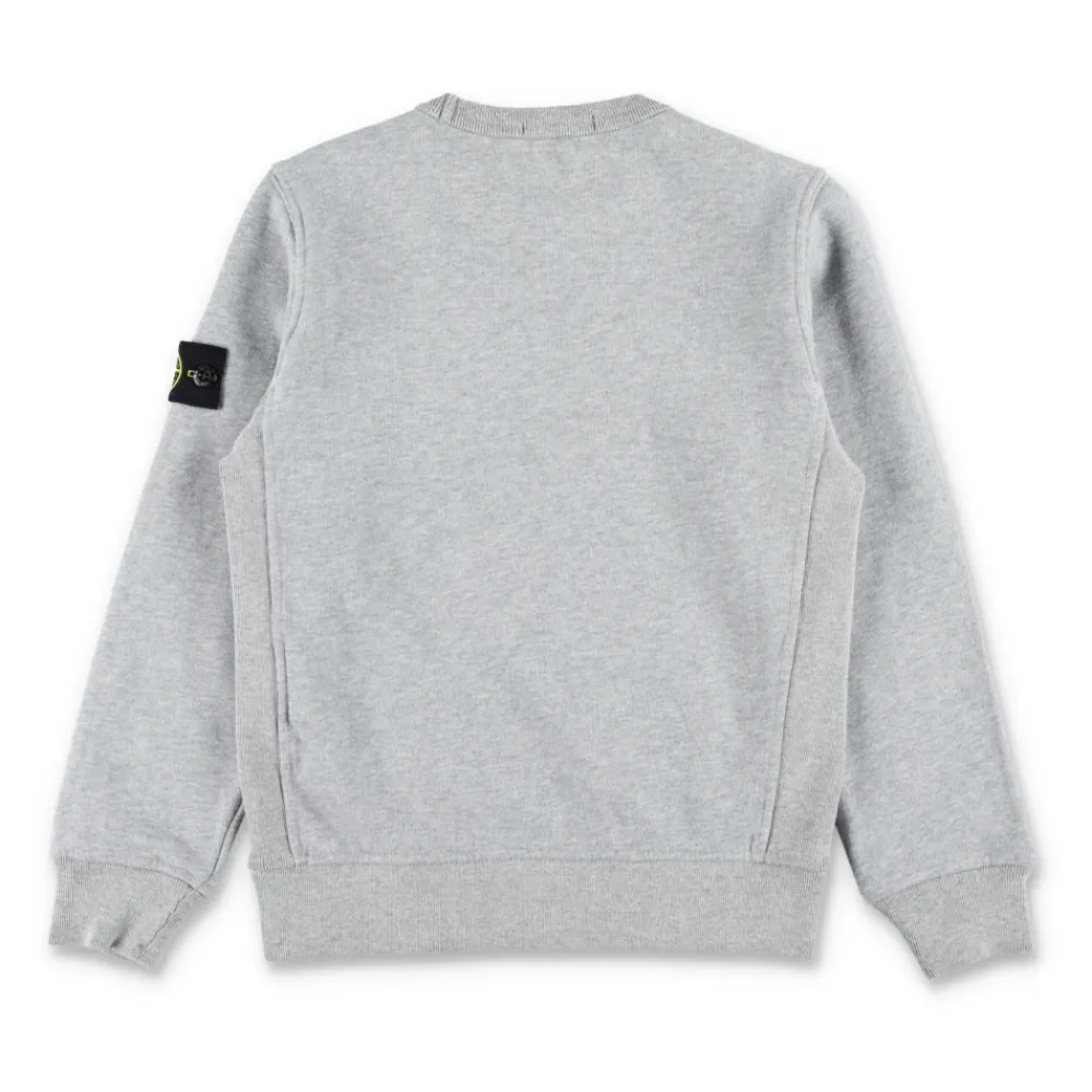 Stone Island Bovenkleding^Grijze Gebreide Crewneck Sweatshirt AW25