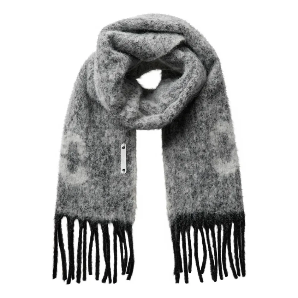 DAMES Co'Couture Sjaals^Grijze Harpercc Sjaal Gebreid Divers