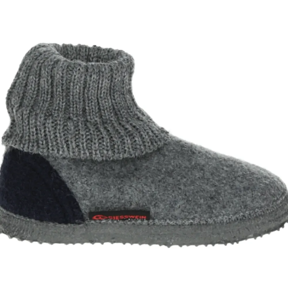 Giesswein Laarzen^Grijze Instap Rubberen Zool Schoenen