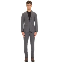 Heren Barba Grijze Jurk Pak Monopetto