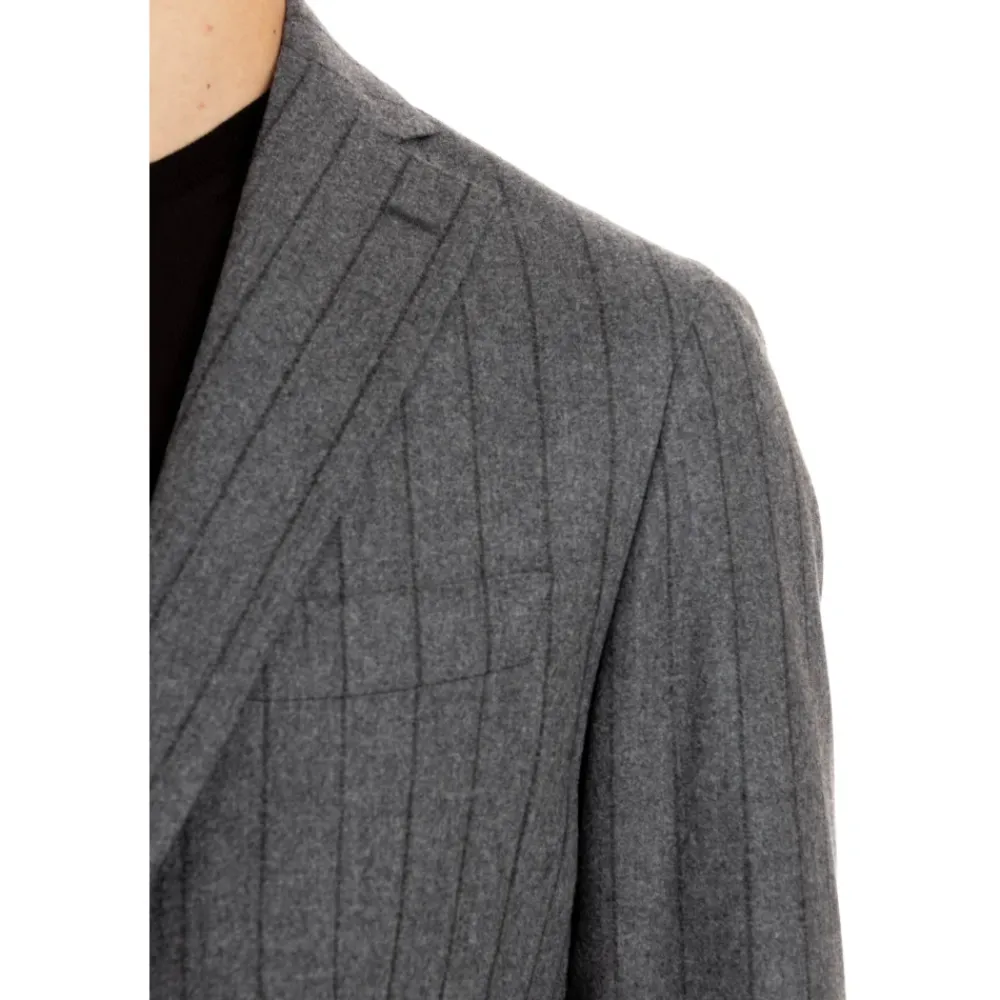 Heren Barba Grijze Jurk Pak Monopetto