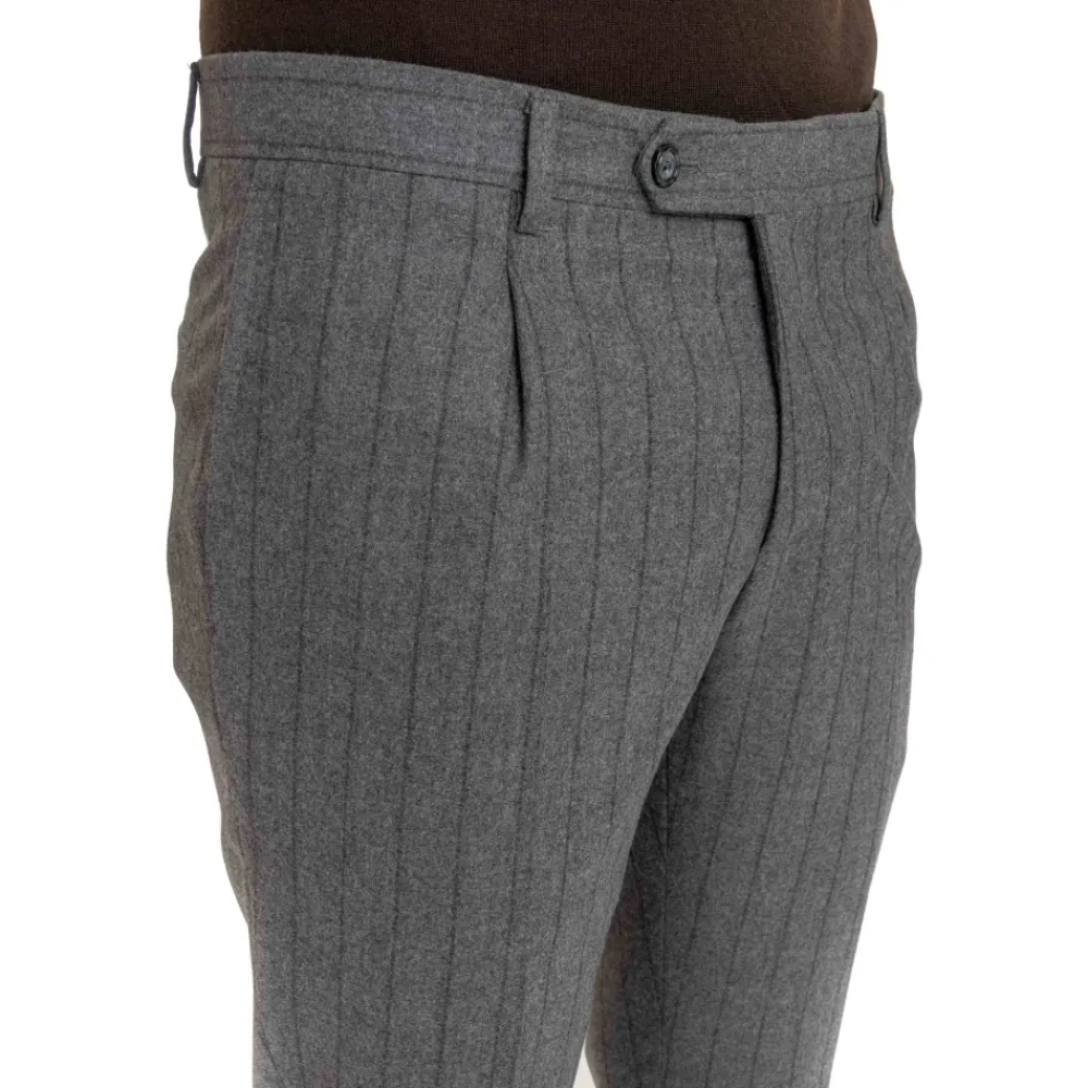 Heren Barba Grijze Jurk Pak Monopetto