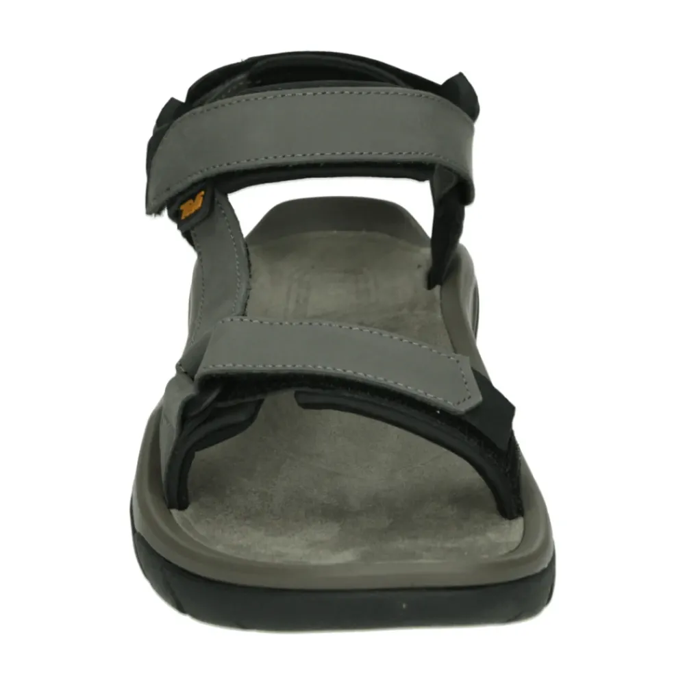 Heren Teva Sandalen^Grijze Leren Flip Flops
