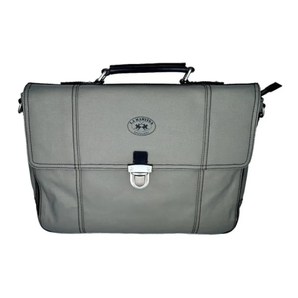 DAMES La Martina Grijze Messenger Bag Aktetas