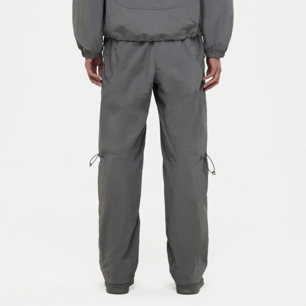 Heren FLÂNEUR Grijze Nylon Utility Broek