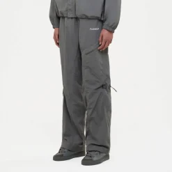 Heren FLÂNEUR Grijze Nylon Utility Broek