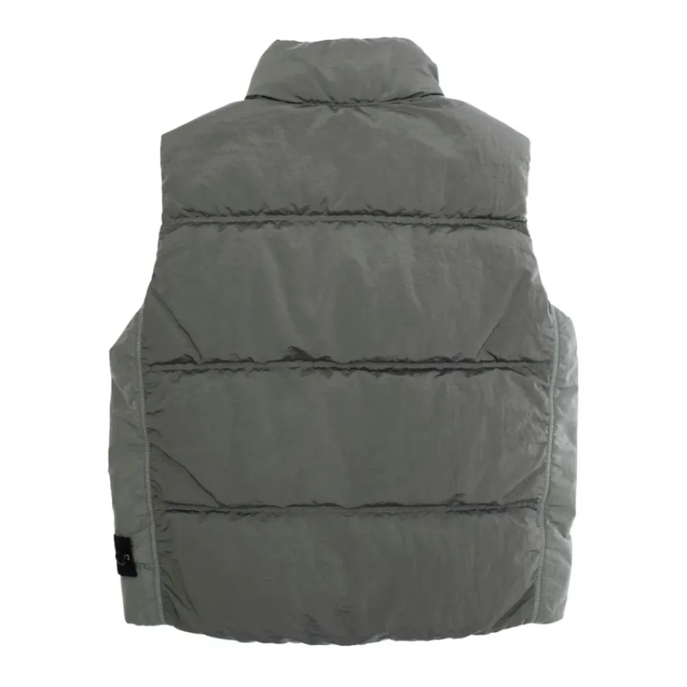 Stone Island Grijze Pufferjas
