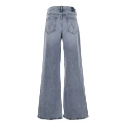 DAMES Mother Grijze Roller Sneak Jeans