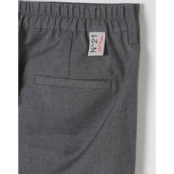 N21 Grijze Straight Leg Kinderbroek
