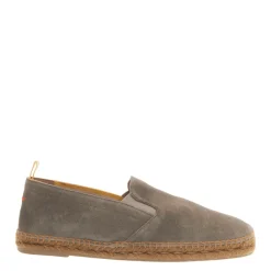 Heren Castañer Grijze Suède Espadrilles Loafers