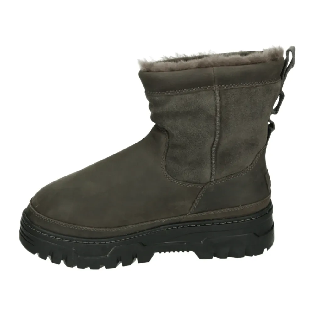 Heren UGG Snowboots|Laarzen^Grijze Suède Instaplaarzen