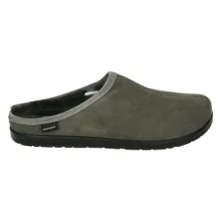 Heren Shepherd Grijze Suède Pantoffels LUDVIG Model