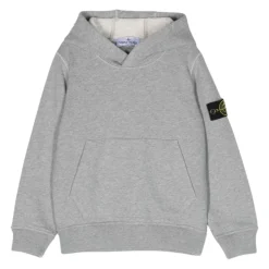 Stone Island Bovenkleding^Grijze Sweater met Capuchon
