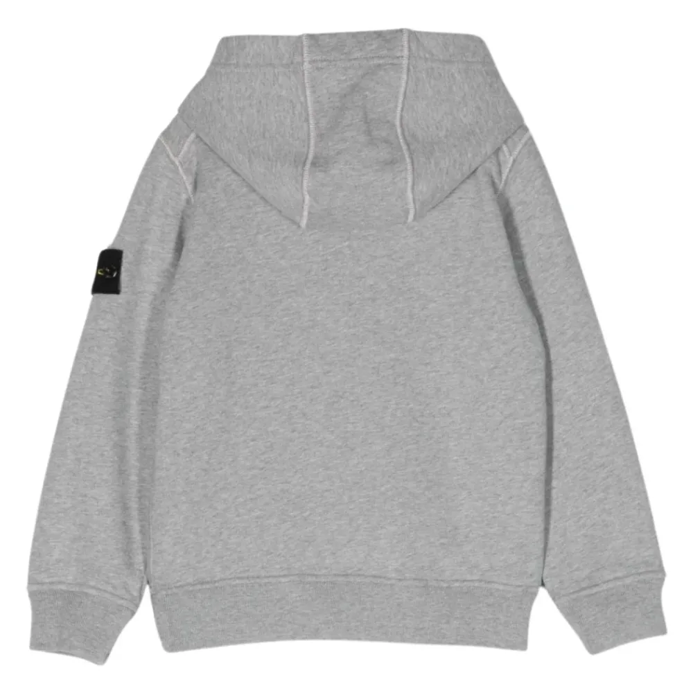 Stone Island Bovenkleding^Grijze Sweater met Capuchon