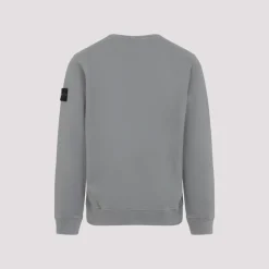 Heren Stone Island Grijze Sweatshirt AW25 Comfort Stijl