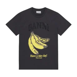DAMES Ganni Grijze T-shirts en Polo's