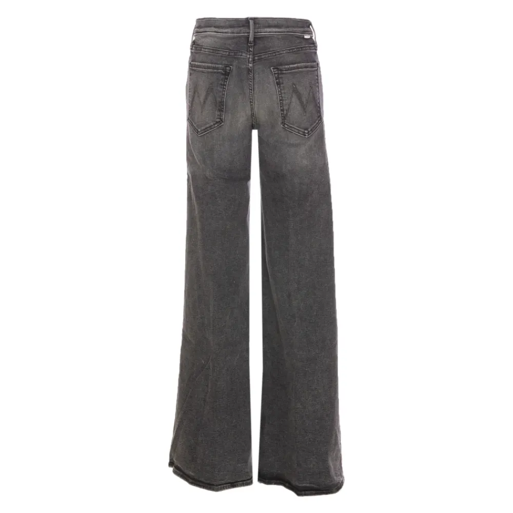 DAMES Mother Grijze Twister Heel Jeans