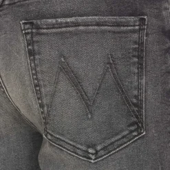 DAMES Mother Grijze Twister Heel Jeans