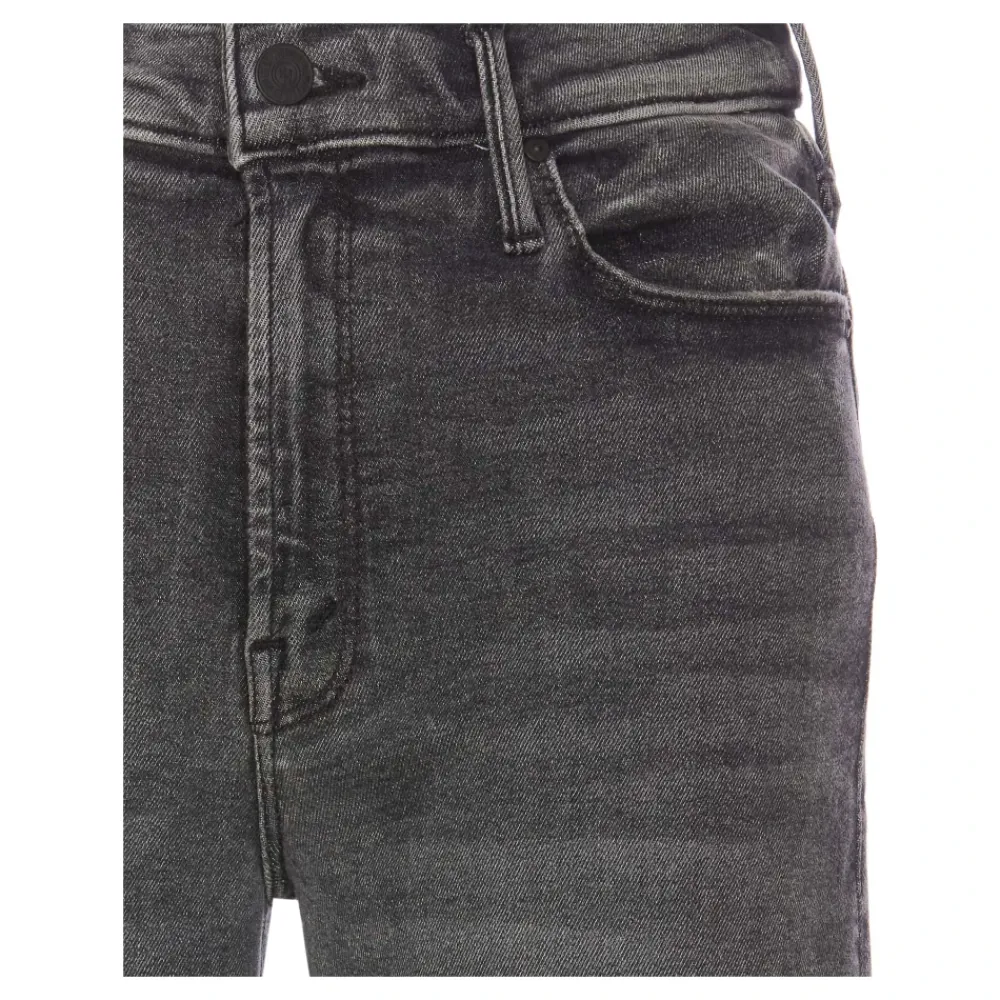 DAMES Mother Grijze Twister Heel Jeans