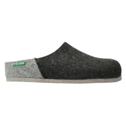 Heren Mephisto Pantoffels^Grijze Vilt Sandaal/Klomp voor Heren