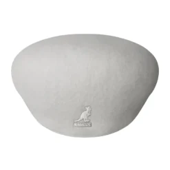 DAMES Kangol Grijze Wollen Pet Iconische Stijl