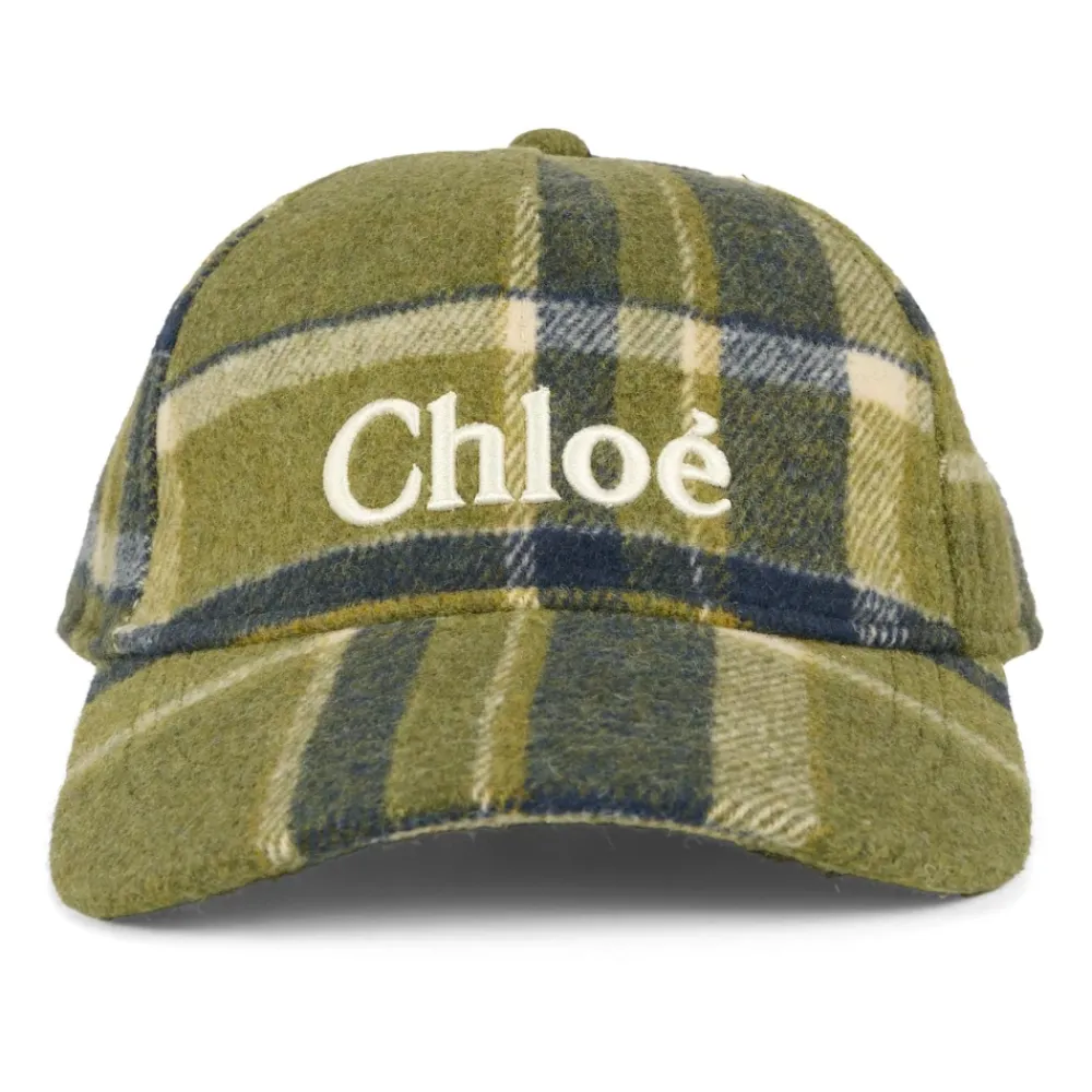 Chloé Geruite Hoed met Klep