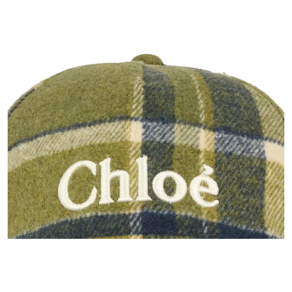 Chloé Geruite Hoed met Klep
